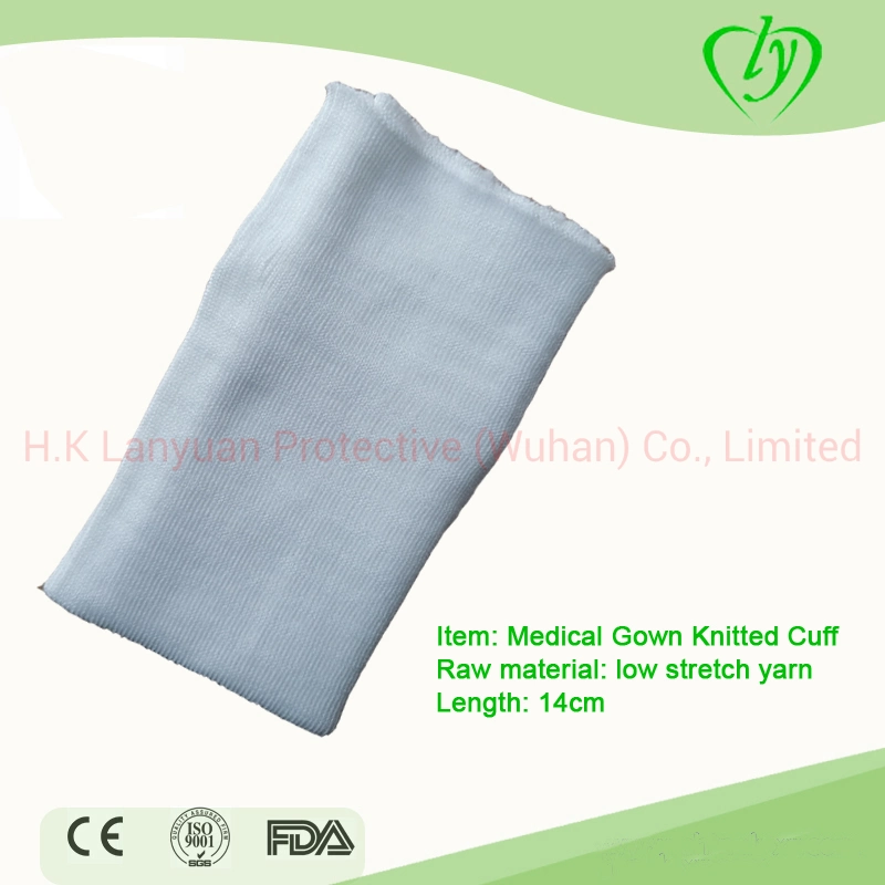 Polyester Knitted Cuff for Surgical Gown