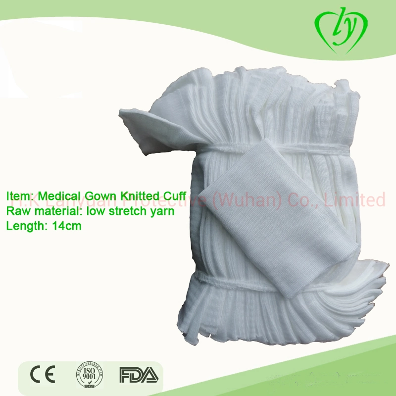 Polyester Knitted Cuff for Surgical Gown