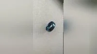 8mm 무광택 브러시드 티타늄 강철 반지, 진공 도금, 색상 각인 가능, 남성과 여성을 위한 맞춤형 커플 반지 SSR2427b